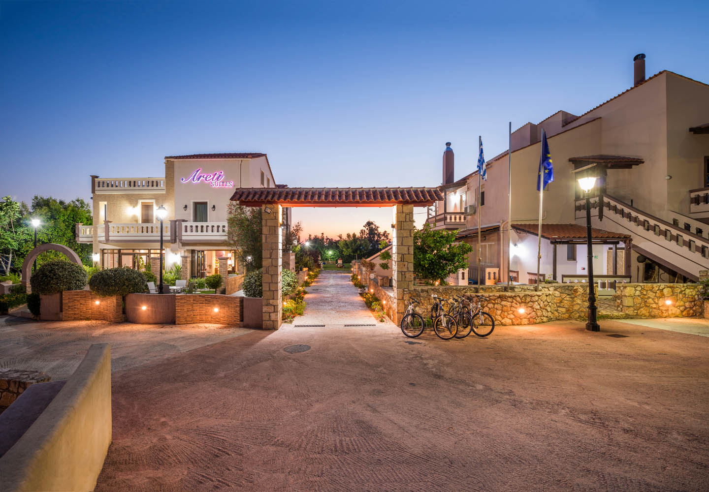 Hotel's main entrance