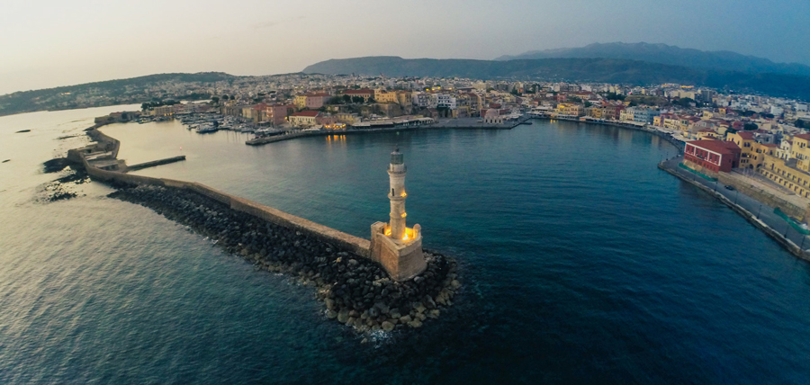 Chania venetian lighthouse